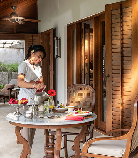 Des Indes I - Wonderful service